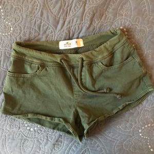 Hollister Olive Green Shorts